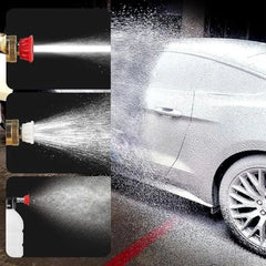 Automatic Cordless Car Wash Spray Gun 48V | Wireless High Pressure Foam Jet Washer